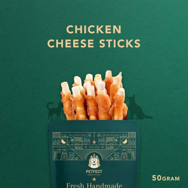 Chicken Cheese Sticks  Pet Snack  Dog snack and Cat snack  Pet Treats