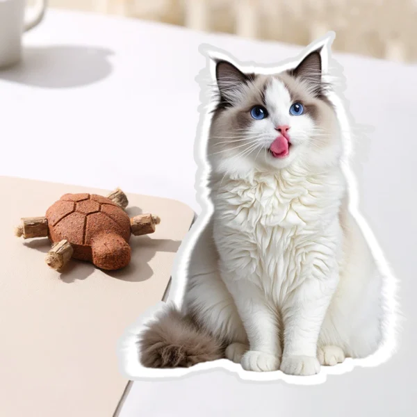 sg-11134201-8261g-ml7yjealawi7d7.webp simulated turtle tooth cleaning stick cat turtle toy teething stick turtle tease cat stick