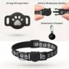 Compatible with iOS Android System Pet Dog Cat Locator Collar Waterproof Apple  Find My  Tracker Reflective Collar