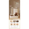 sg-11134201-8262h-ml56gdikjthk35.webp 2.3L Automatic Cat Feeder and Water Dispenser 2 in 1 with Removable Bowl